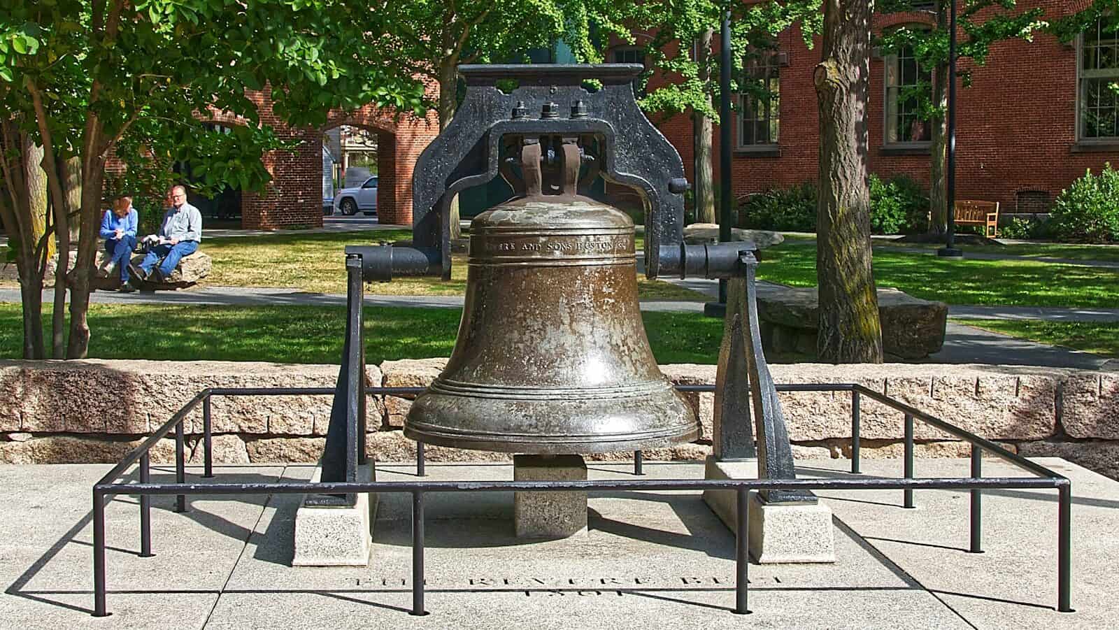 The Liberty Bell in Philadelphia, PA.