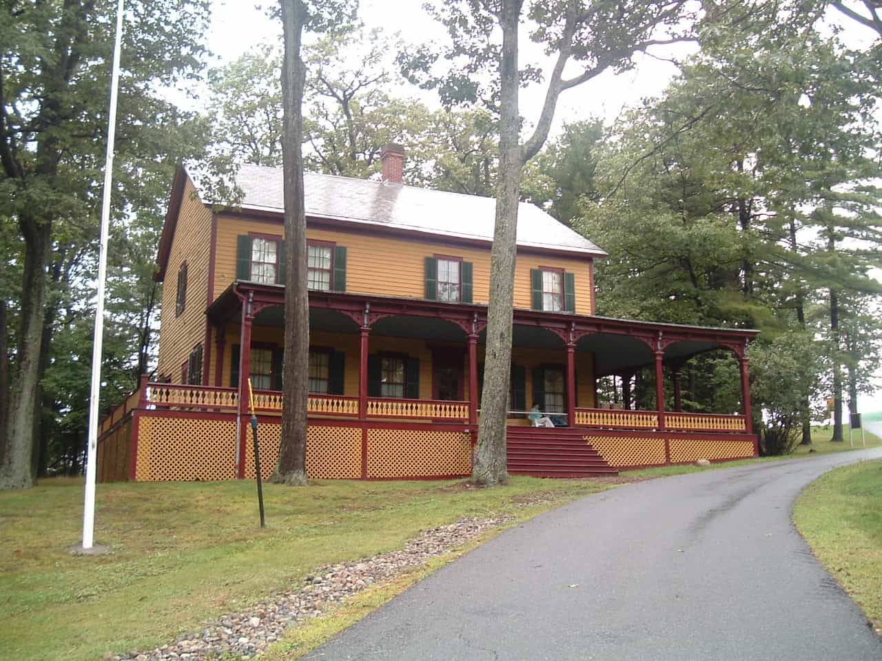 Grant Cottage State Historic Site is an Adirondack mountain cottage on the slope of Mount McGregor in the town of Moreau, New York.