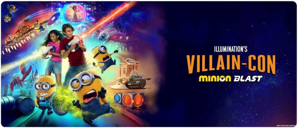 Universal Orlando,Minions,minion land,Gru,Dru,Villain-Con Minion Blast,Illumination’s Minions Cafe,Bake My Day dessert shop,Despicable Me Minion Mayhem,universal orlando resort,universal orlando annual pass,universal orlando news,universal orlando minion land