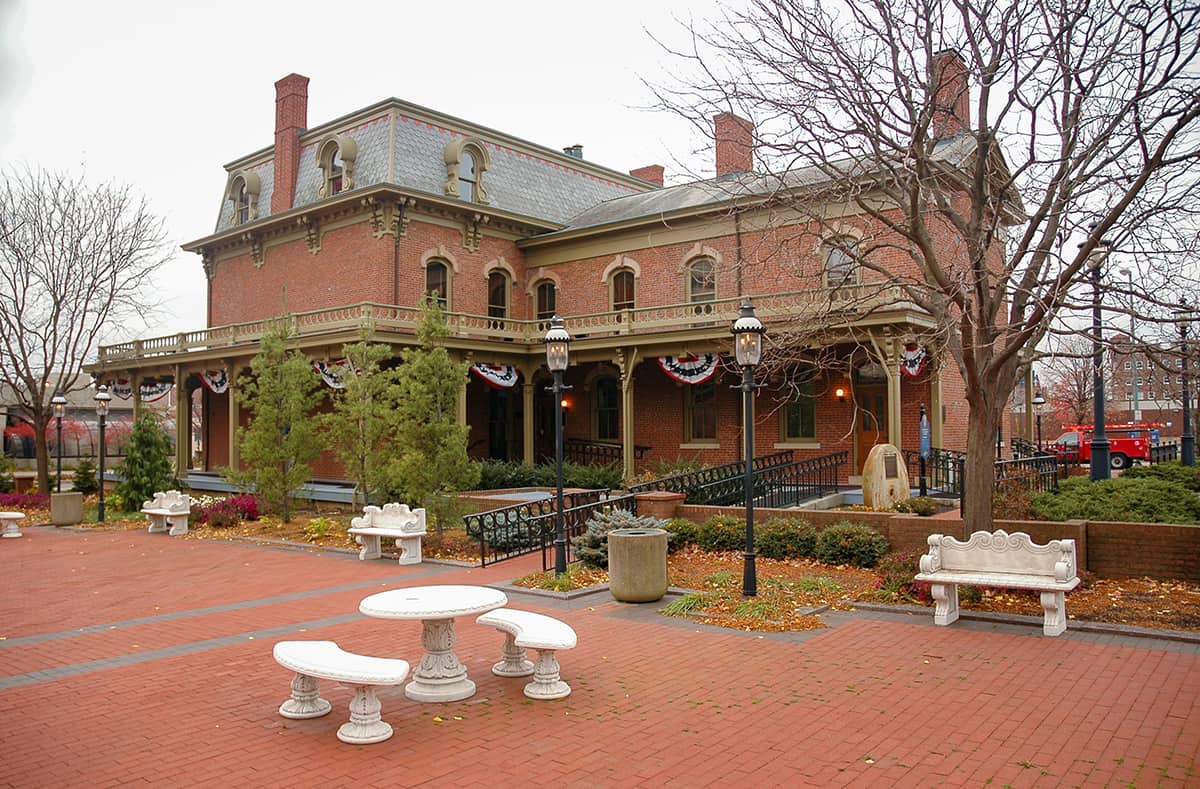 Peacefield, also called Peace field or Old House, is a historic home formerly owned by the Adams family of Quincy, Massachusetts.