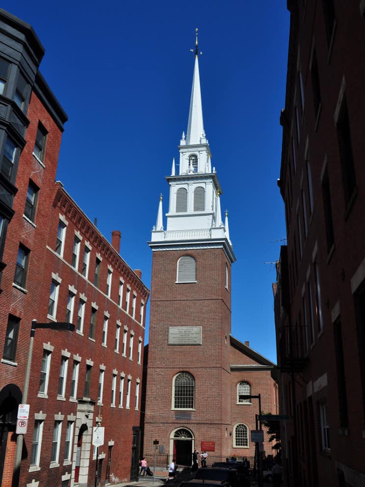 Old North Church: Located in Boston, Massachusetts