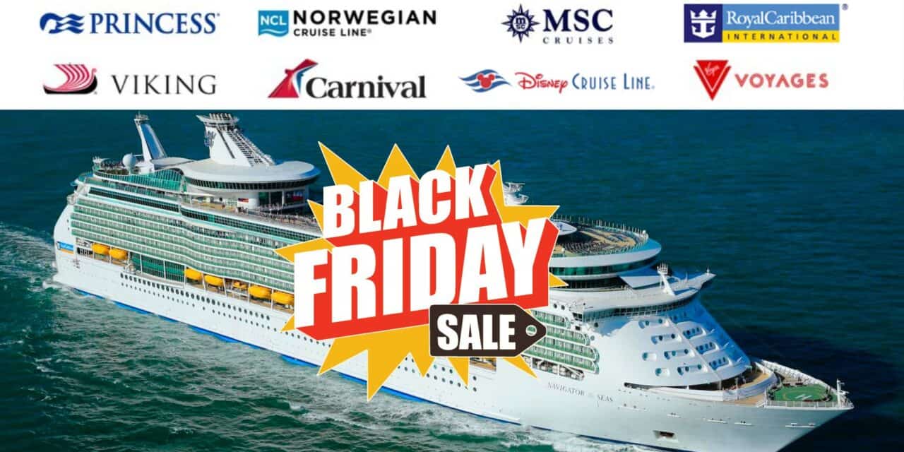 Black Friday Deals For Blue Ocean Cruising