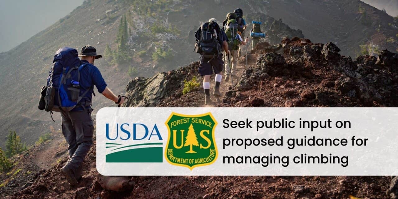 USDA Forest Service and National Park Service seek public input