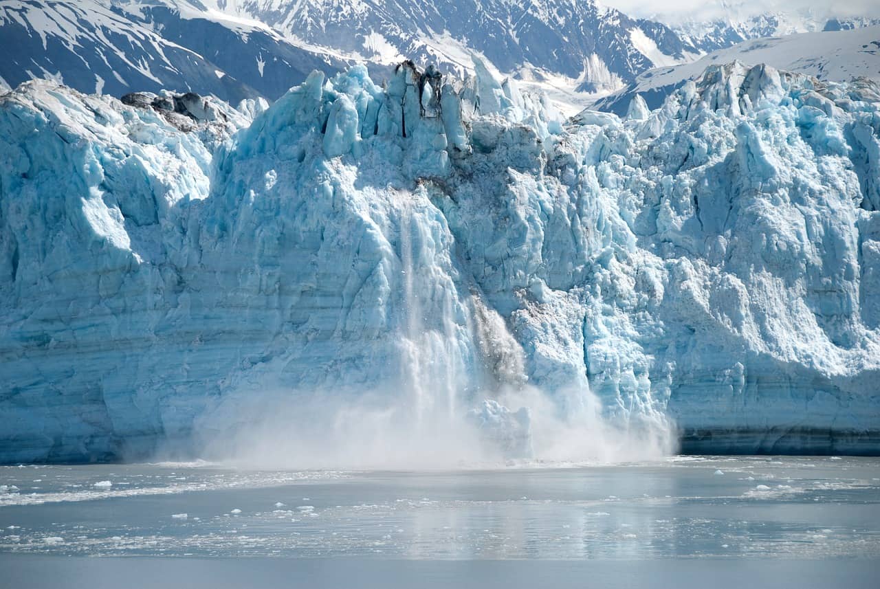 alaska, glacier, ice cream