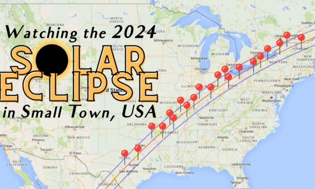 Watching the 2024 Solar Eclipse in Small Towns USA